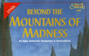 Beyond the Mountains of Madness Cover