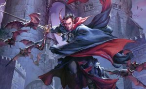 Count Strahd in Flight