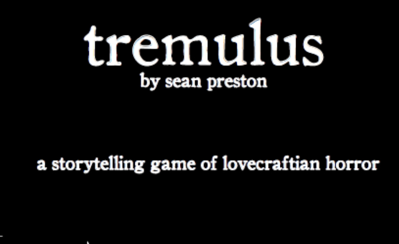 Tremulus: The Foggy Hills Session 01