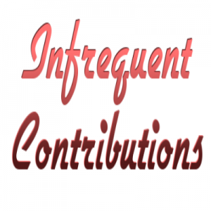 Infrequent Contributions