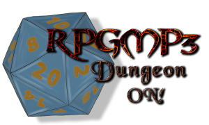 RPGMP3 Logo with Large Die