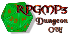 RPGMP3 Dice Logo