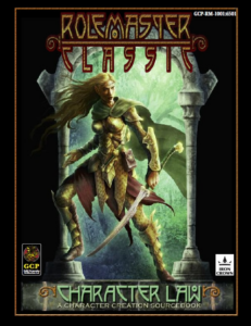 Rolemaster Classic: Character Law
