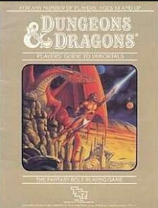 Dungeons and Dragons BECMI Immortals Set